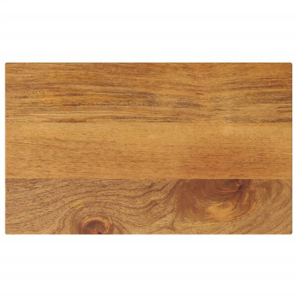 vidaXL Tablero de mesa rectangular madera maciza mango 50x30x3,8 cm