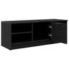 vidaXL Gabinete de TV Roble Negro 102 x 35 x 36,5 cm