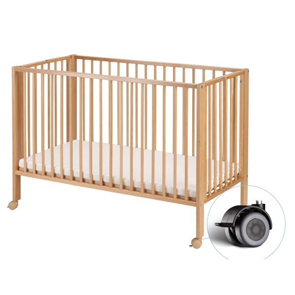tiSsi Cuna infantil plegable natural
