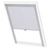 vidaXL Persiana enrollable opaca blanca CK04 GGL y GGU