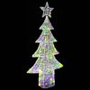 vidaXL &Aacute;rbol de Navidad con 240 LED Multicolor 180 cm Acr&iacute;lico