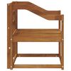 vidaXL Sof&aacute; de exterior Madera de Acacia S&oacute;lida Natural