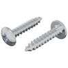 vidaXL Clavo autorroscante 2 uds. Recubierto de zinc 4 x 20 mm Acero