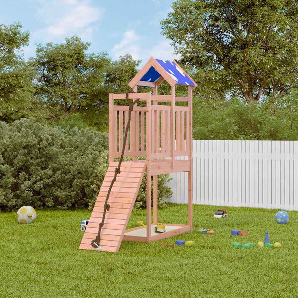 vidaXL Parque infantil de exterior madera maciza Douglas3156935