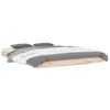 vidaXL Estructura de cama sin colch&oacute;n madera maciza de pino 140x190 cm