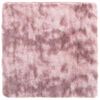 vidaXL Alfombra de pelo largo NAVARRA rosa polvoriento 240x240 cm