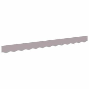 vidaXL Repuesto de volantes para toldo Gris Claro 280 x 20 cm