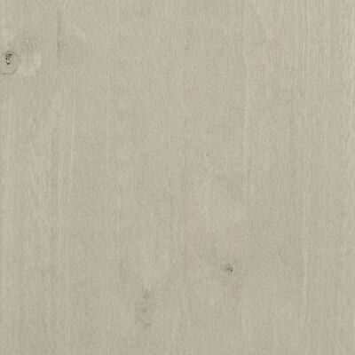 vidaXL Armario HAMAR madera maciza de pino blanco 89x50x180 cm