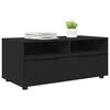 vidaXL Gabinete de TV Negro 100 x 48 x 43 cm Madera contrachapada