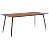 vidaXL Mesa de comedor de MDF marr&oacute;n 180x90x75 cm