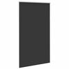 vidaXL Estor Enrollable Opaco negro 140x230 cm Tela Ancho 136,6 cm