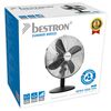 Bestron Ventilador de mesa retro DFT35Z negro 35 cm 35 W