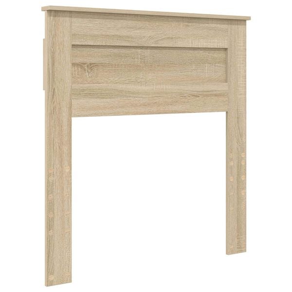 vidaXL Cabecero Roble Sonoma 100 cm Madera contrachapada