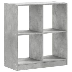 vidaXL Estanter&iacute;a madera de ingenier&iacute;a gris hormig&oacute;n 68,5x32x75 cm