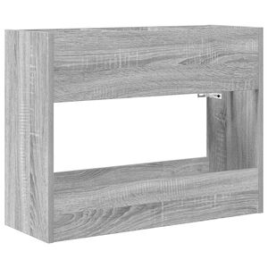 vidaXL Soporte de Sombrilla Gris Sonoma 65 x 24 x 50 cm
