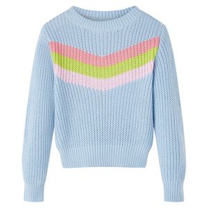 Jersey de punto infantil azul 104