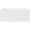 vidaXL Jardinera madera maciza de pino blanco 110x110x49,5 cm