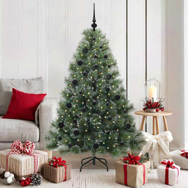 vidaXL &Aacute;rbol de Navidad artificial con 150 LED Verde 150 cm PE y PVC