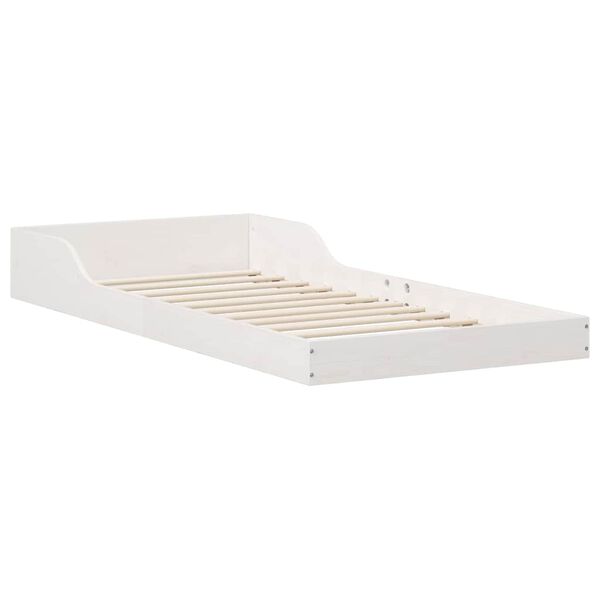 vidaXL Estructura de cama 90 x 210 cm Madera de pino macizo