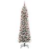 vidaXL &Aacute;rbol de Navidad artificial 210 cm PVC, Metal y Pl&aacute;stico