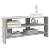 vidaXL MuebledeTVdeesquina Gris Concreto 102x40,5x45cm