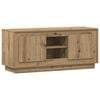 vidaXL Gabinete de TV 102 x 35 x 45 cm Roble artisan