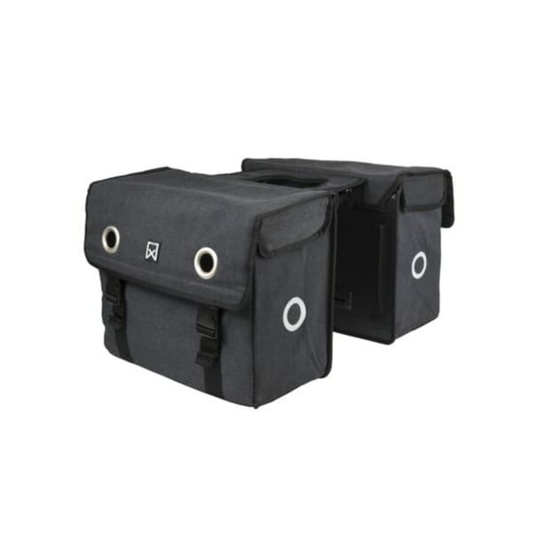 Willex Alforjas para bicicleta 52 L negro 11301