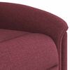 vidaXL Sill&oacute;n el&eacute;ctrico reclinable elevable de tela rojo tinto