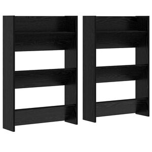 vidaXL Armario Zapatero 2 uds. 60 x 18 x 90 cm Madera de ingenier&iacute;a