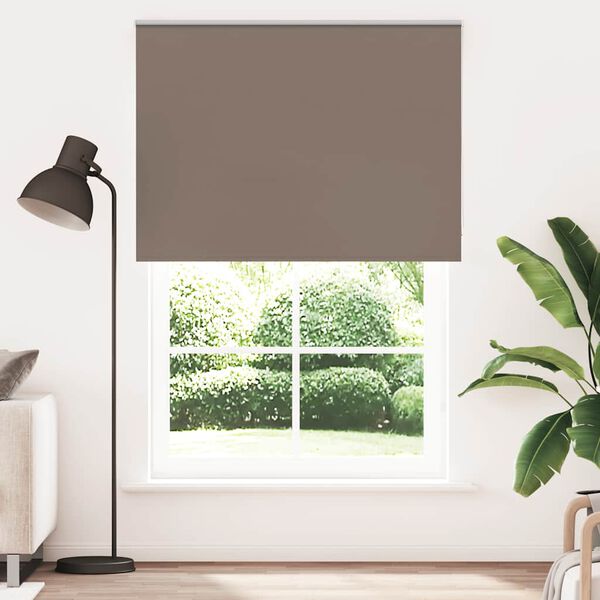 vidaXL Estor Enrollable Opaco Color Caf&eacute; 160x230cm Tela Ancho 156,6cm
