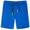 vidaXL Pantal&oacute;n corto infantil con cord&oacute;n azul 104