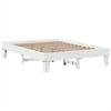 vidaXL Estructura de cama sin colch&oacute;n madera maciza de pino 160x200 cm