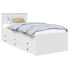 vidaXL Sof&aacute; cama con caj&oacute;n y Negro 90 x 200 cm Madera de ingenier&iacute;a