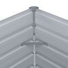 vidaXL Jardinera elevada de acero galvanizado verde 160x80x45 cm