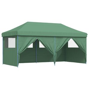 vidaXL Carpa de Fiesta Verde 292 x 580 x 315 cm Tela Oxford
