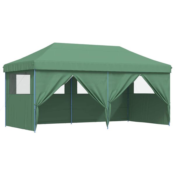 vidaXL Carpa de Fiesta Verde 292 x 580 x 315 cm Tela Oxford