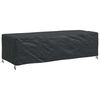 vidaXL Funda para muebles Liso Negro 270 x 110 x 70 cm 210D