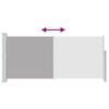 vidaXL Toldo lateral retr&aacute;ctil 140x300 cm gris