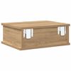 vidaXL Mesita de Noche 2 pcs Roble artesanal 40 x 31 x 15 cm