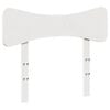 vidaXL Cabecero de cama madera maciza de pino blanco 75 cm