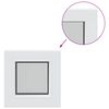 vidaXL Ventana de S&oacute;tano RISOR 30 x 30 cm PVC y vidrio