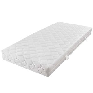 vidaXL Colch&oacute;n con funda lavable de 200 x 160 x 17 cm H3