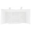vidaXL Bolsas de papel con asas 50 uds blanca 21x11x28 cm