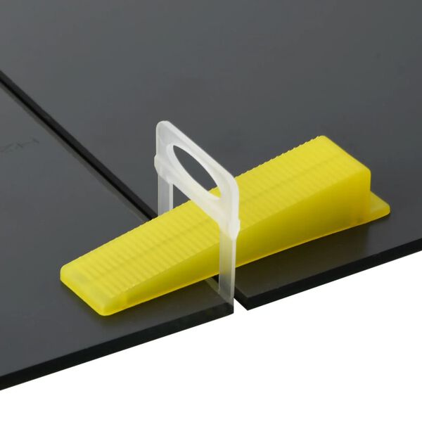 vidaXL Cuñas para nivelación de azulejos 500 unidades