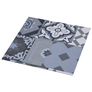 vidaXL Tableros de Suelo Patr&oacute;n coloreado 5,11 m&sup2; 55 uds. PVC