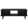 vidaXL Soporte de TV Roble Negro 100 x 35 x 35 cm Madera de ingenier&iacute;a