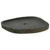 vidaXL Lavabo de lavado Gris 65 x 50 x 6 cm Piedra de r&iacute;o