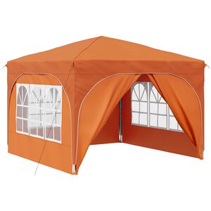 vidaXL Carpa Plegable para Fiestas 290 x 290 x 245 cm Naranja