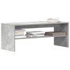 vidaXL Mueble de TV madera contrachapada gris hormig&oacute;n 100x40x40 cm