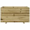 vidaXL Jardinera madera de pino impregnada 90x60x49,5 cm